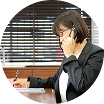 お客さまの先をゆく、かろやかな⾏動⼒